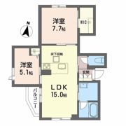 シャーメゾン セレーノ ベフの間取り画像