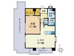 ラ フォルトゥーナ姪浜2番館の間取り画像