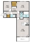 D-room藤崎の間取り画像
