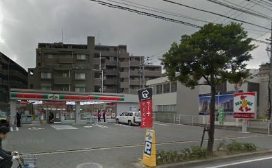 近くのサンクスまで95m（徒歩2分）