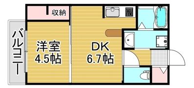 ウィステリア桜坂ヒルズの間取り画像