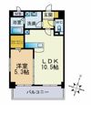 クレセント美野島の間取り画像