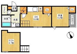 Maison de Hakozakiの間取り画像