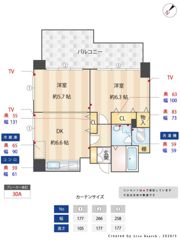 アミューゼ高砂の間取り画像