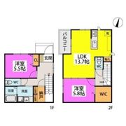 クリア吉塚IIの間取り画像