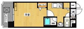 ピュアドームディア県庁前の間取り画像