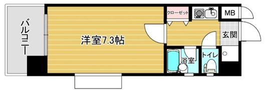 リファレンス東公園IIの間取り画像