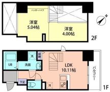 MODERN PALAZZO天神東グランMの間取り画像