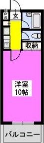 ラフィーネ博多の間取り画像