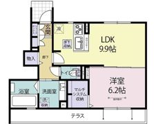 D-room博多東の間取り画像