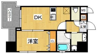 プライムアーバン博多の間取り画像