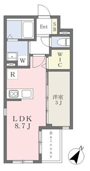 TraValore高宮の間取り画像