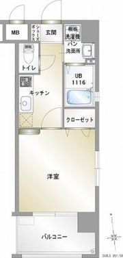 エンクレスト藤崎の間取り画像