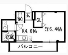 サニーコートの間取り画像