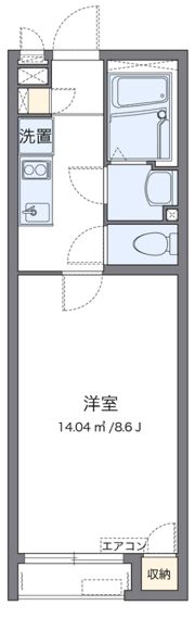 クレイノプレゾンの間取り画像