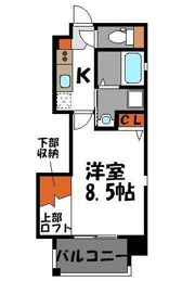 アクタス薬院アネックスIIの間取り画像