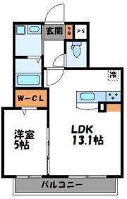 ボヌールIIの間取り画像