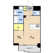 LIBTH西新IIIの間取り画像