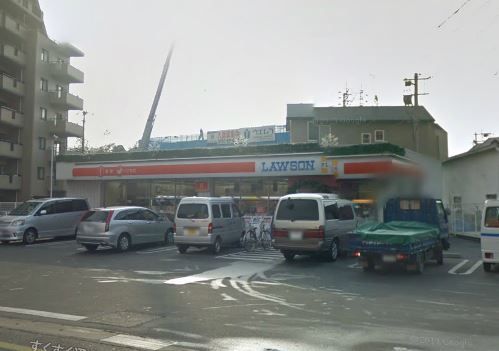 近くのローソン春日須玖南店まで520m（徒歩7分）