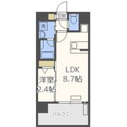 アクタス天神スクエアの間取り画像