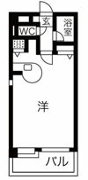 サンセーヌ大名の間取り画像