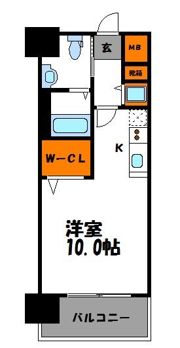 グランフォーレ大名プレミアの間取り画像