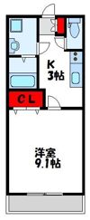 メゾンドフローラの間取り画像