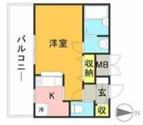 アコール住吉の間取り画像