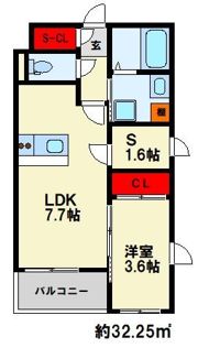 リアンレガーロ井尻駅前壱番館の間取り画像