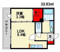 ソシオス春日駅前の間取り画像