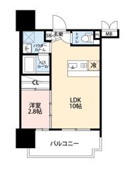 グランフォーレプライム高宮の間取り画像