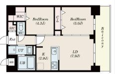 S-RESIDENCE名島の間取り画像