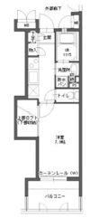 アクタス博多Vタワーの間取り画像