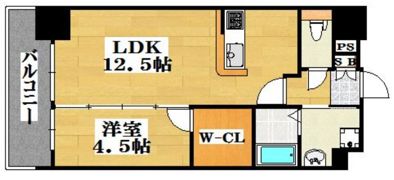 サヴォイグランデヴィルの間取り画像
