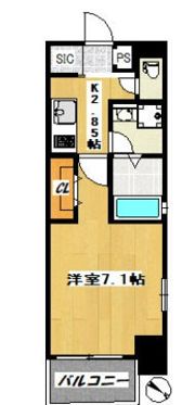 ブラン東光の間取り画像