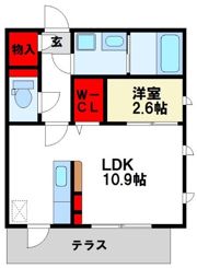 ルーベンスローザIIの間取り画像