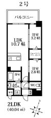 モダンパラッツォけやき通りの間取り画像