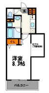アクタス天神アネックスの間取り画像