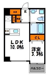 グランドヴィラス赤坂の間取り画像