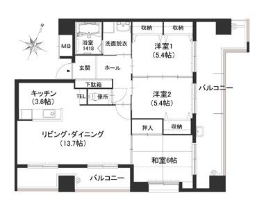 間取図