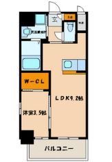 ソリエーヴォ県庁前の間取り画像