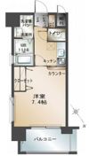 エンクレスト福岡の間取り画像