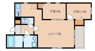 リテラVの間取り画像