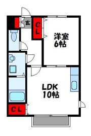 ベルフラワーの間取り画像