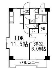 リベラいわきの間取り画像