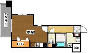 レジデンシャルヒルズ博多東の間取り画像