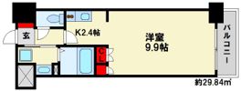 RJRプレシア南福岡の間取り画像