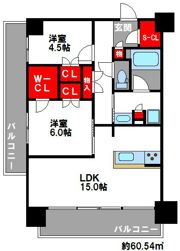 RJRプレシア千早の間取り画像
