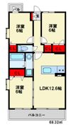 ラフィーネ昭南の間取り画像