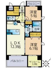 Sun・Blesso塩原の間取り画像